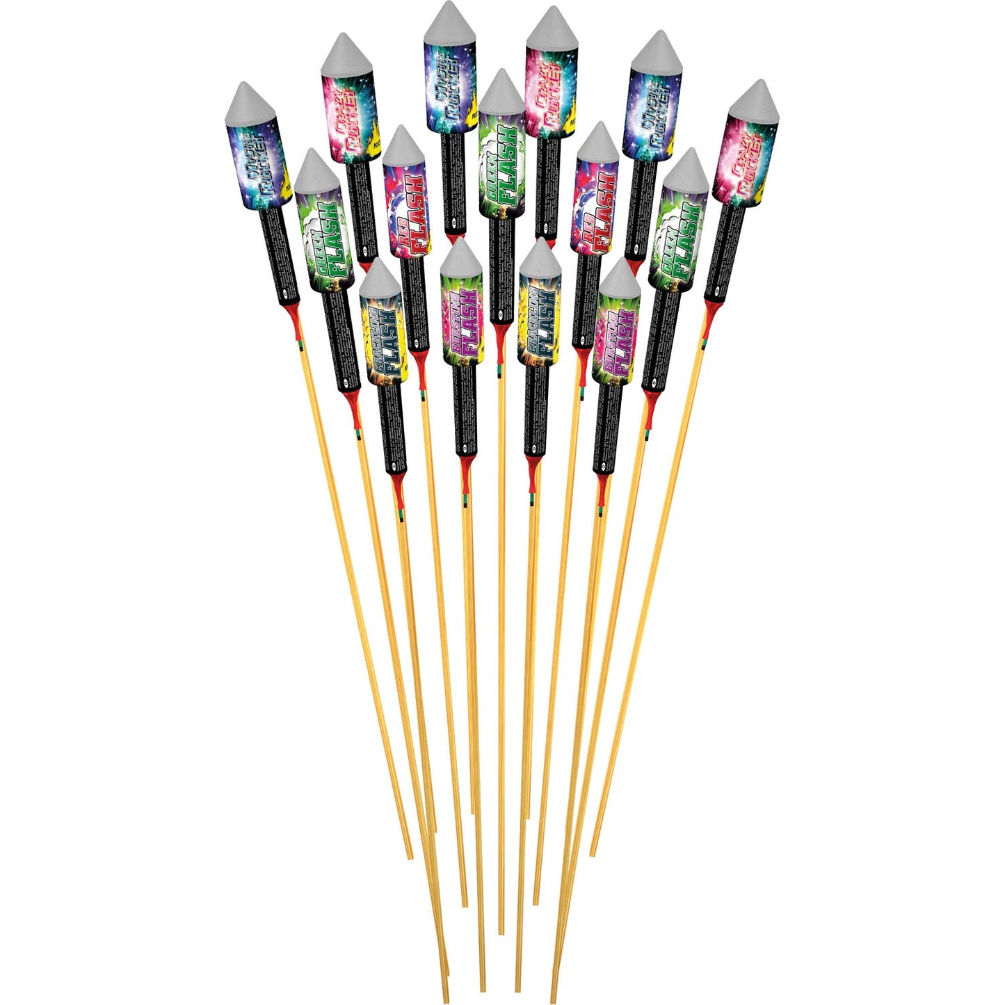 Funtastic Rockets, 15er-Rak.-Btl.
