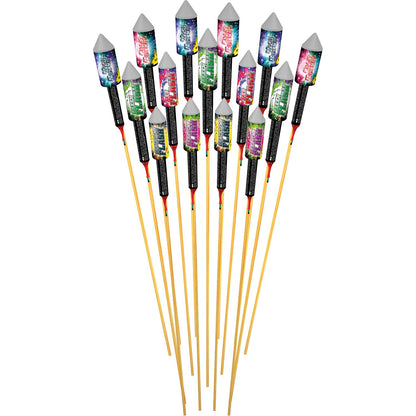 Funtastic Rockets, 15er-Rak.-Btl.