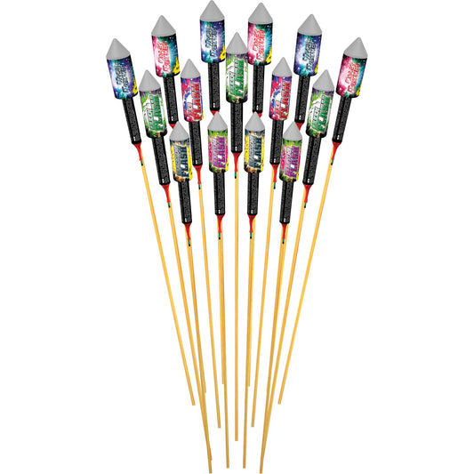 Funtastic Rockets, 15er-Rak.-Btl.