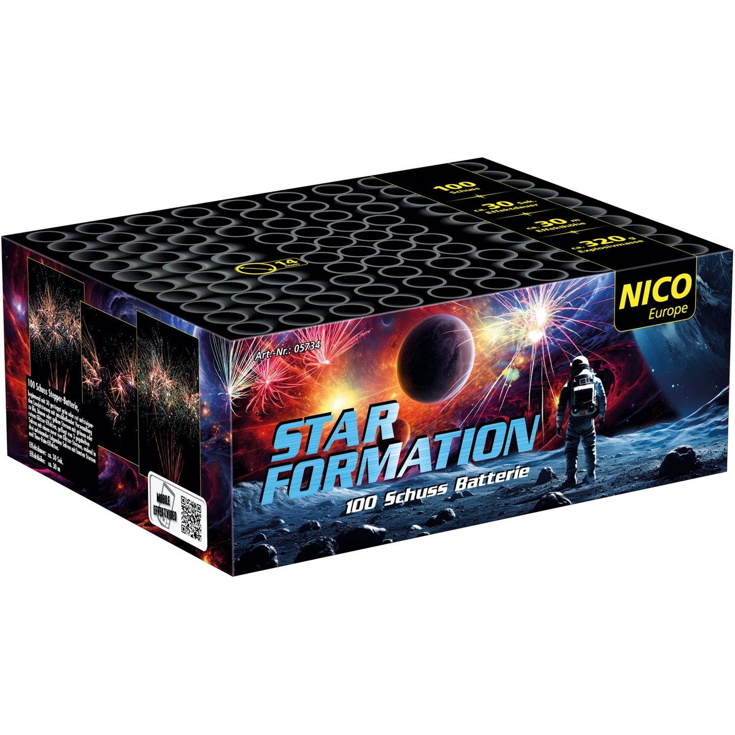 Star Formation, 100 Schuss