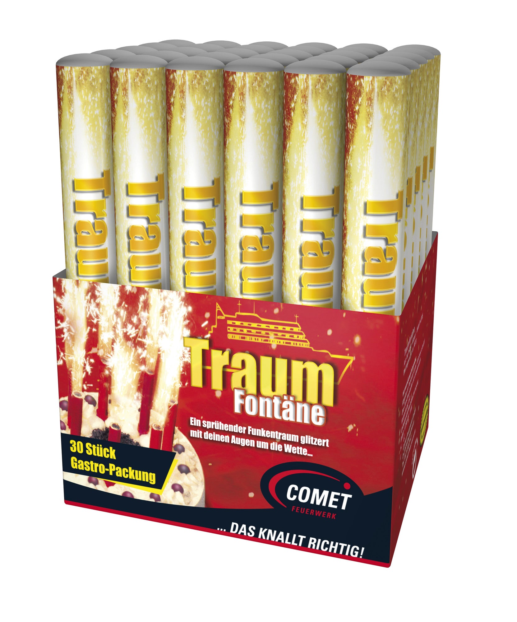 Verpackung des Feuerwerks