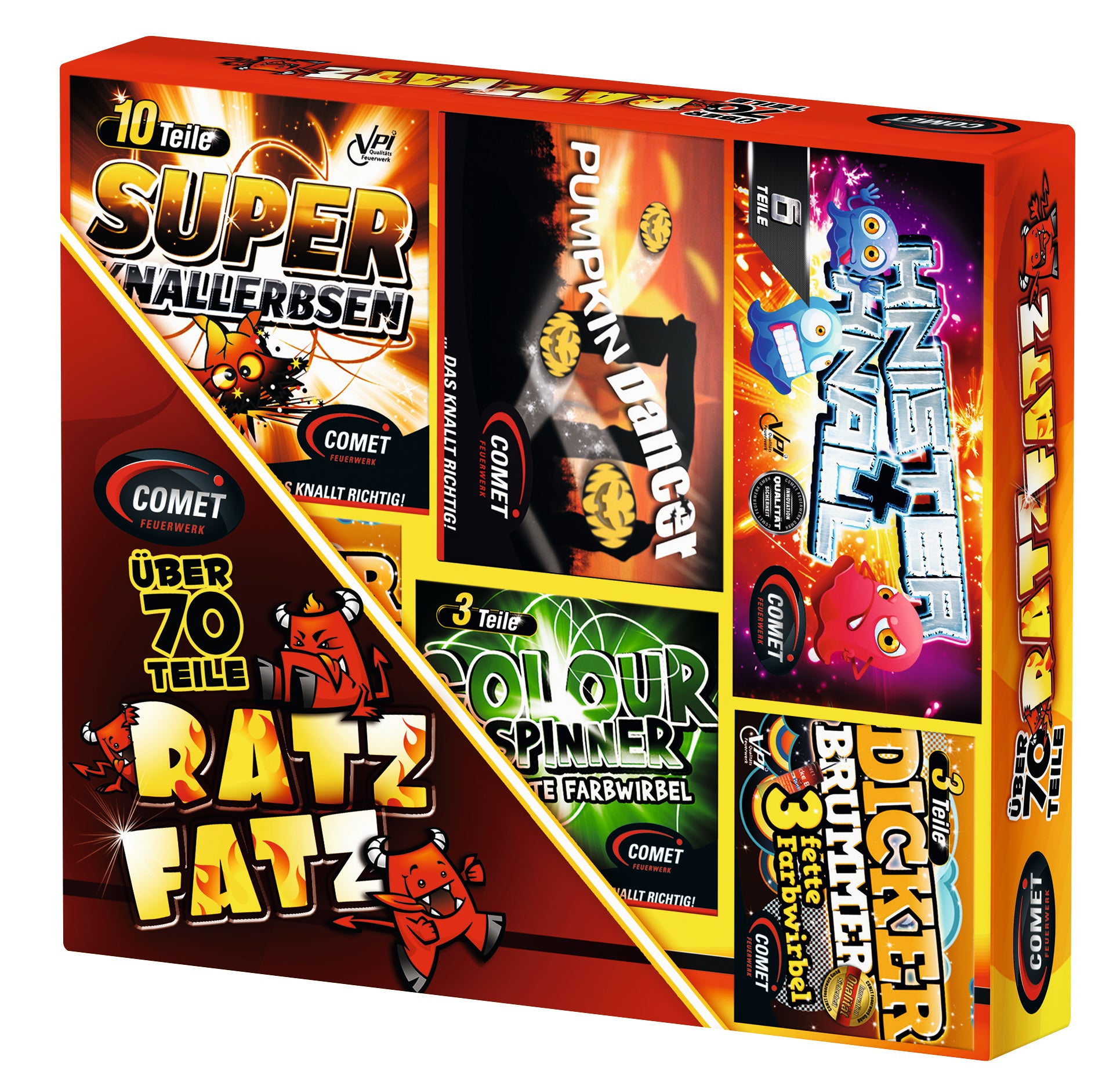 Verpackung des Feuerwerks