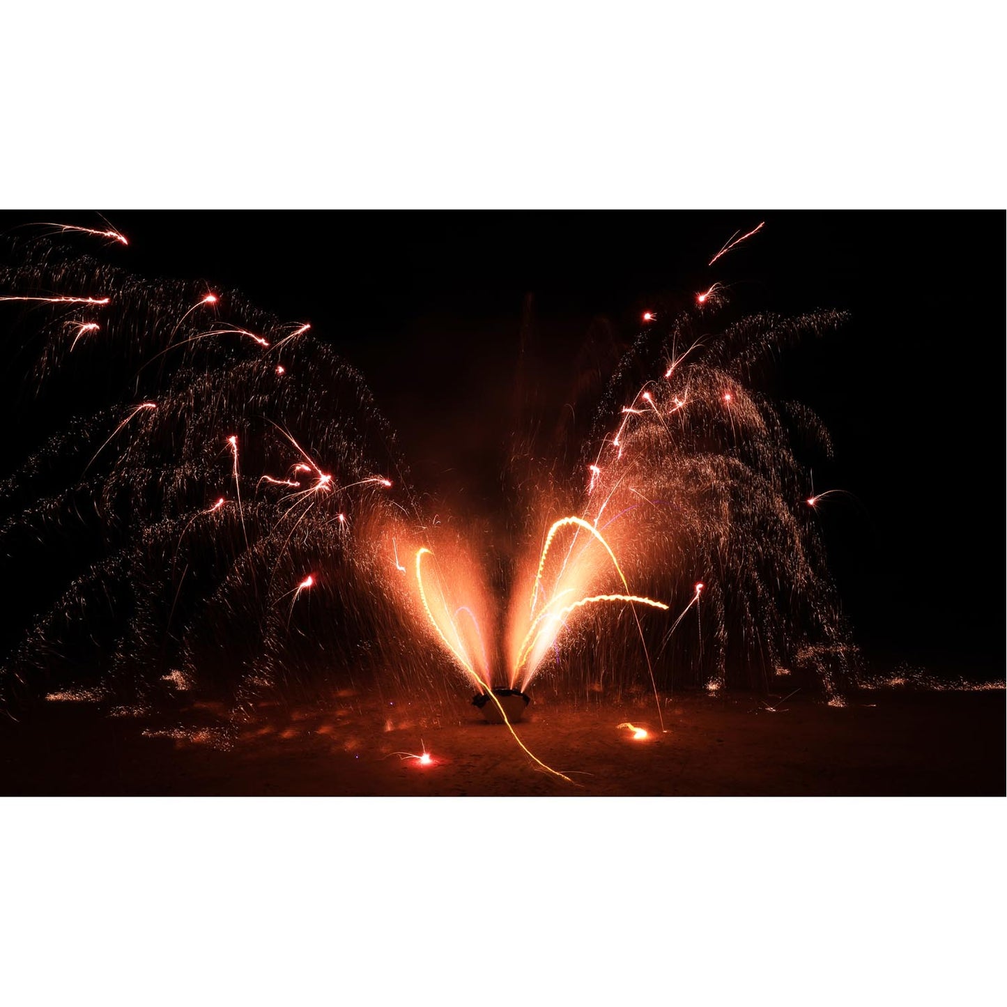 Fire Rainbow, 8er-Fontänenbatterie