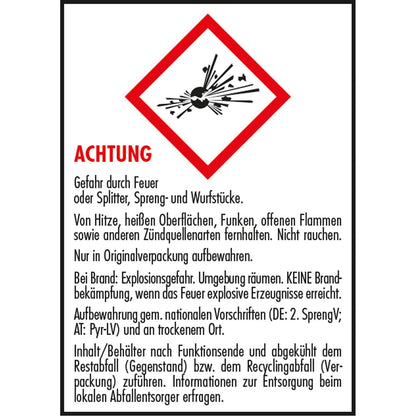 Aktionspaket Jugendfeuerwerk, 292 Teile