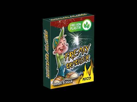 Video des Feuerwerkeffekts des Produkts "Freaky Crackler"