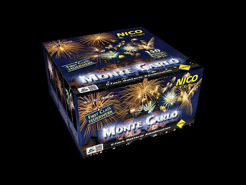 Video des Feuerwerkeffekts des Produkts "Monte Carlo"