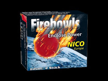 Video des Feuerwerkeffekts des Produkts "Firebowls"